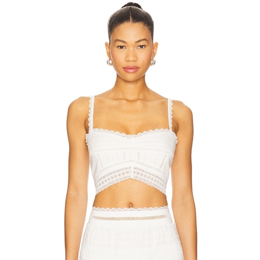 House of Harlow 1960 x Revolve Felicity Top in Ivory
